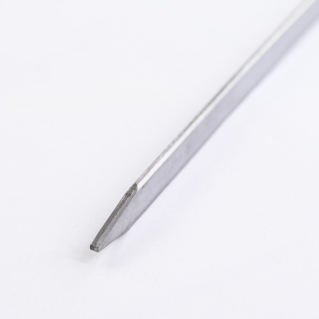 Шампур нержавеющий 670*12*3 мм с деревянной ручкой в Казани