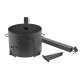 Stove with a diameter of 440 mm with a pipe for a cauldron of 18-22 liters в Казани