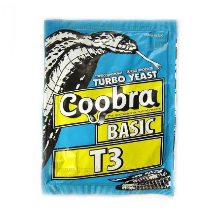 Турбодрожжи спиртовые "COOBRA" BASIC T3 (90 гр) в Казани